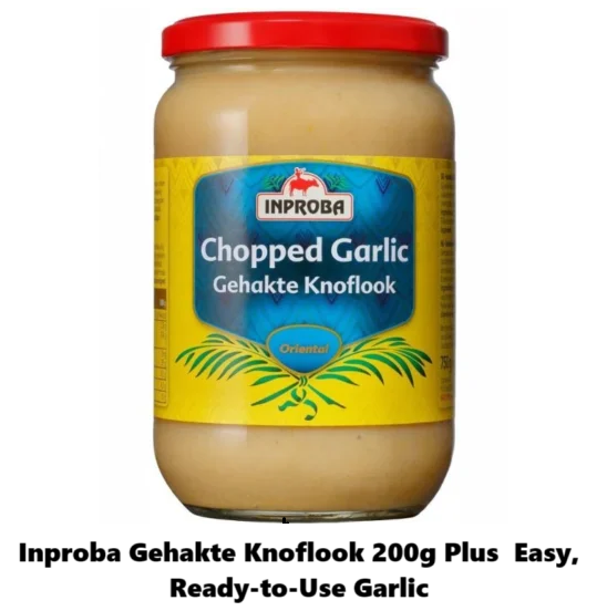 Inproba Gehakte Knoflook 200g Plus Easy, Ready-to-Use Garlic