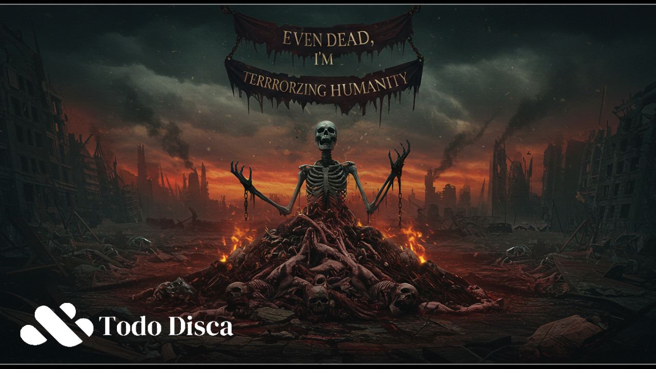 even dead i'm terrorizing humanity